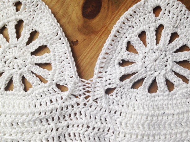 Crochet crop top pattern
