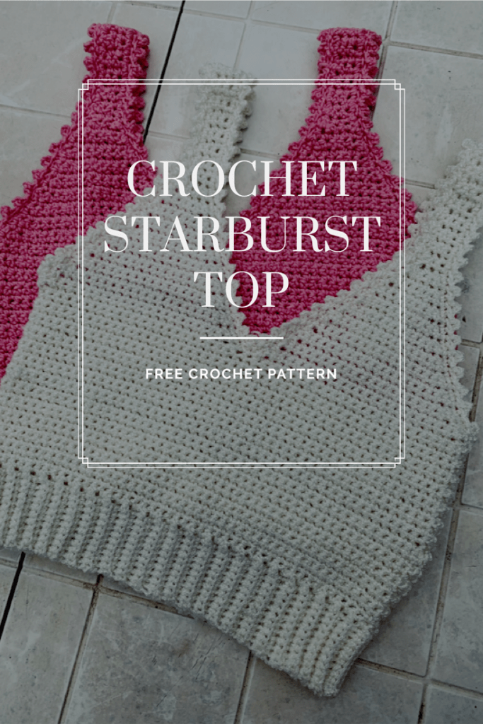 free crochet crop top pattern