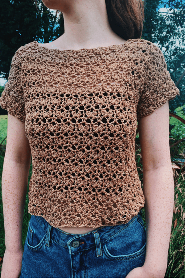 free crochet top pattern