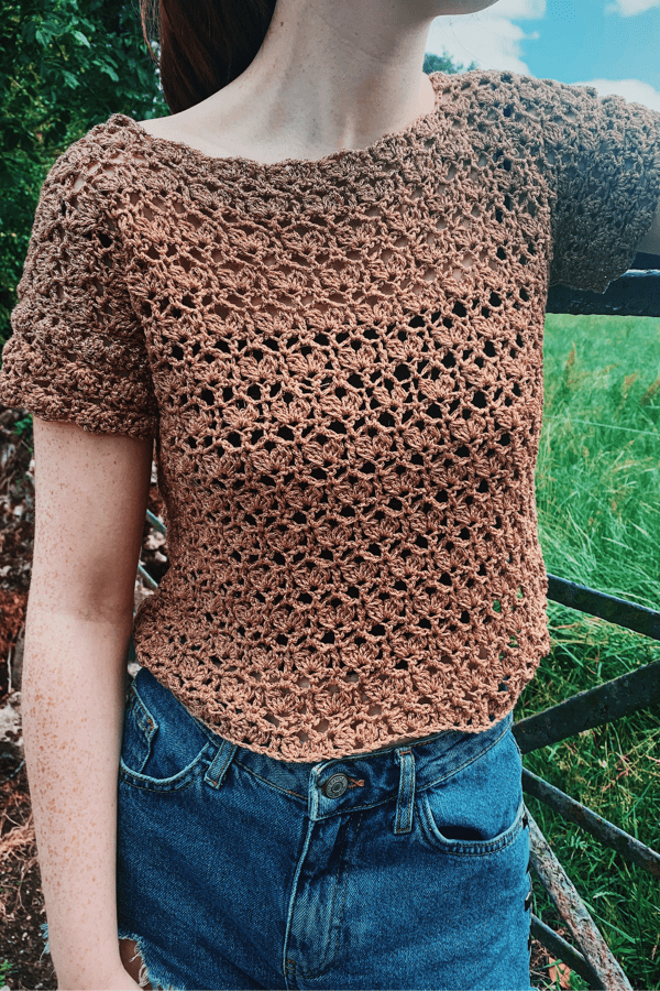free crochet top pattern