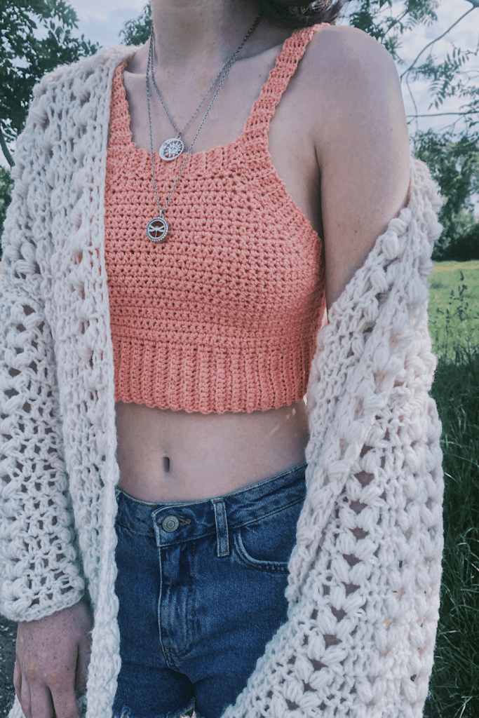 crochet crop top pattern