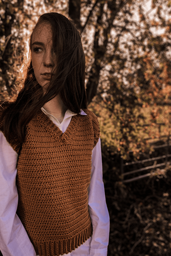 crochet sweater vest pattern