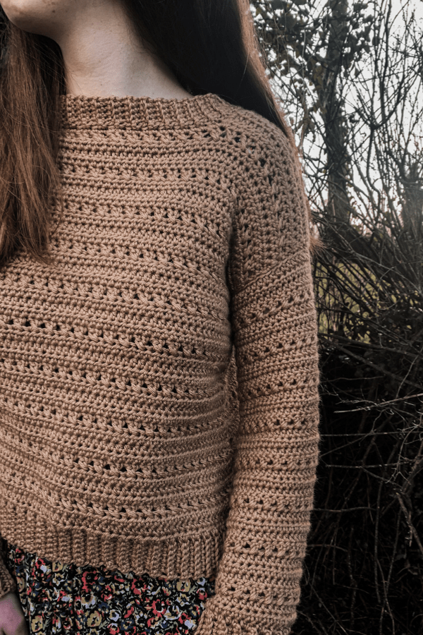 free crochet sweater pattern