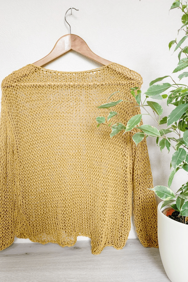 free knit sweater pattern