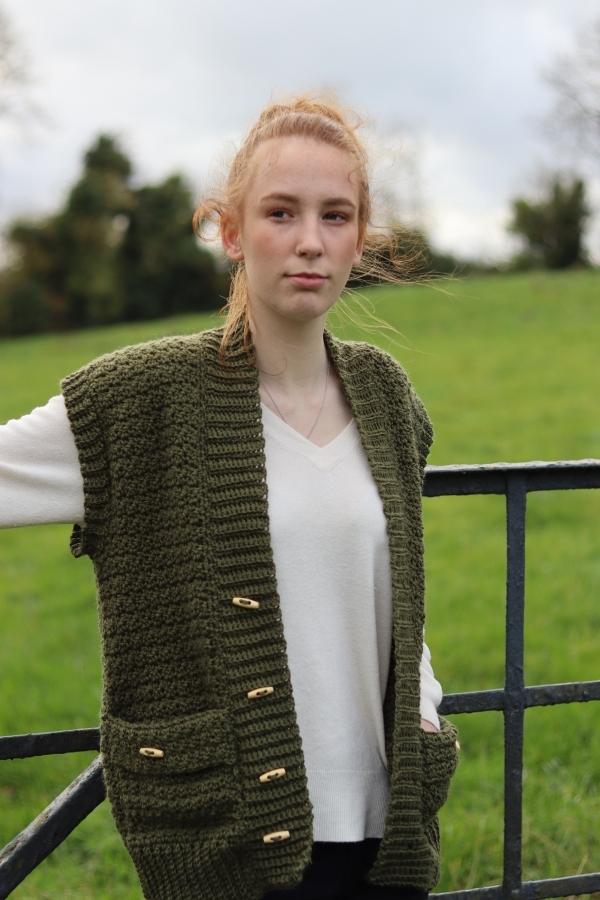 easy crochet vest pattern