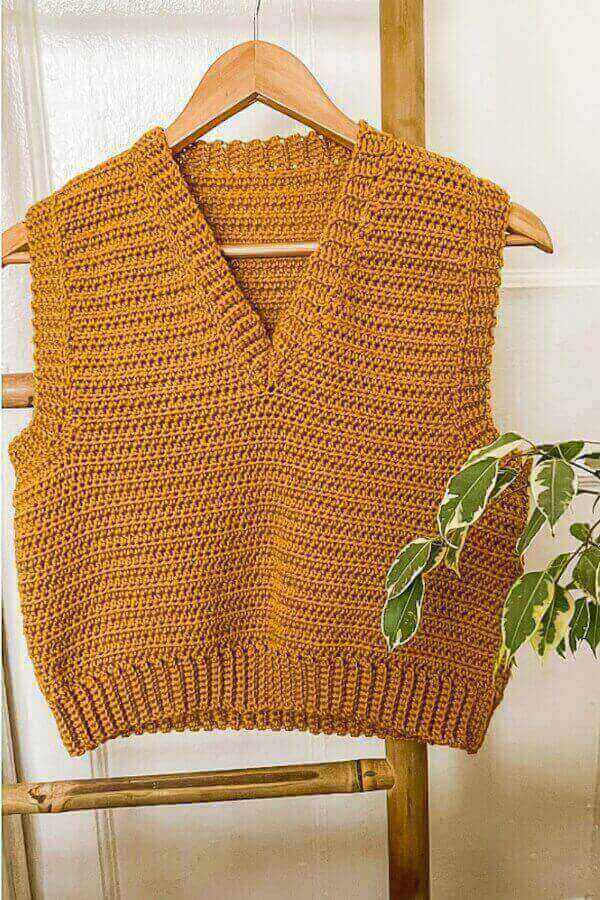 Crochet Long Sleeve Fold Top  Pattern & Tutorial DIY 
