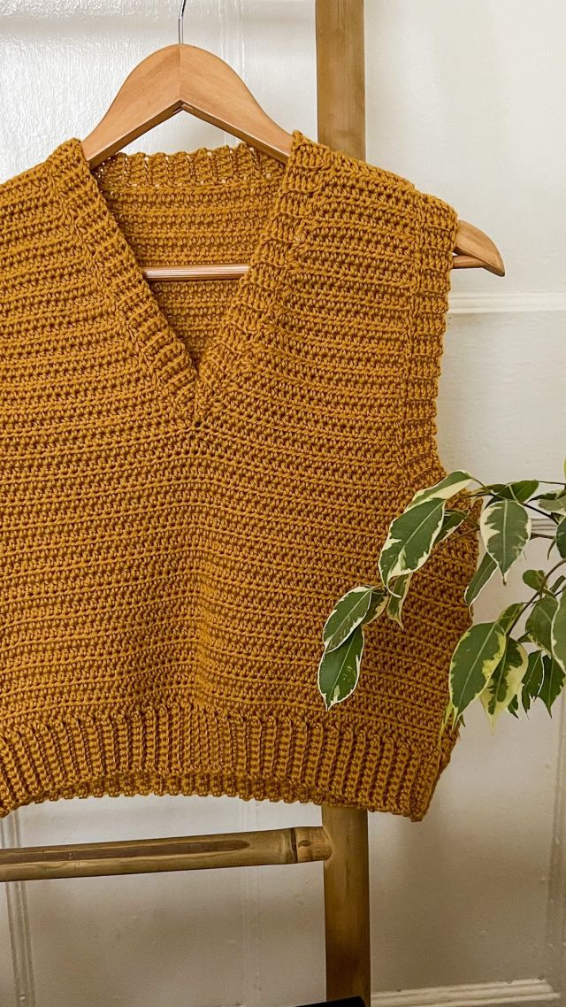 crochet sweater vest patterns